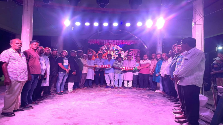 শায়েস্তাগঞ্জে হুইপ জি. কে. গউছের নির্দেশনায় ৮ পূজামণ্ডপ পরিদর্শন